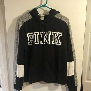 NWOT PINK zip up hoodie